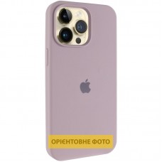 Чохол Silicone Case (AA) Logo with MagSafe для Apple iPhone 16 (6.1")  Сірий / Lavender - 00000080644_10
