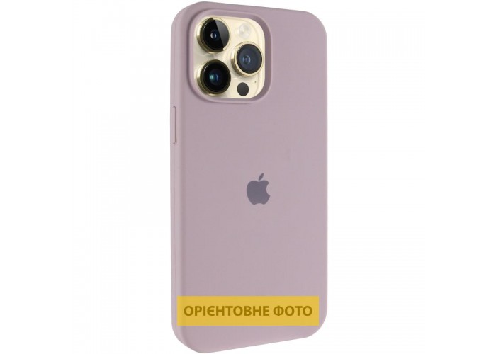 Чохол Silicone Case (AA) Logo with MagSafe для Apple iPhone 16 (6.1