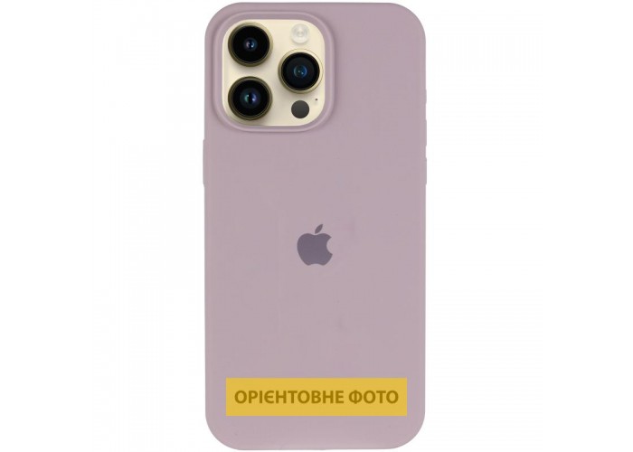 Чохол Silicone Case (AA) Logo with MagSafe для Apple iPhone 16 (6.1