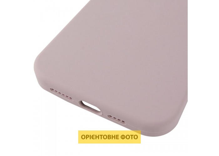 Чохол Silicone Case (AA) Logo with MagSafe для Apple iPhone 16 (6.1