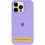 Чохол Silicone Case (AA) Logo with MagSafe для Apple iPhone 16 (6.1