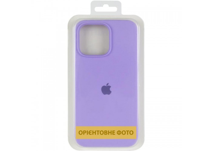 Чохол Silicone Case (AA) Logo with MagSafe для Apple iPhone 16 (6.1