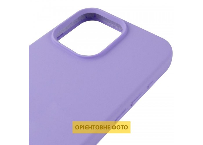 Чохол Silicone Case (AA) Logo with MagSafe для Apple iPhone 16 (6.1