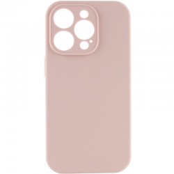 Чохол Silicone Case Full Camera Protective (AA) NO LOGO для Apple iPhone 13 Pro Max (6.7")  Рожевий / Pink Sand - 00000070229_20