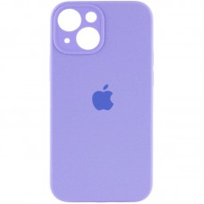 Чохол Silicone Case Full Camera Protective (AA) для Apple iPhone 14 (6.1")  Бузковий / Dasheen - 00000057034_25