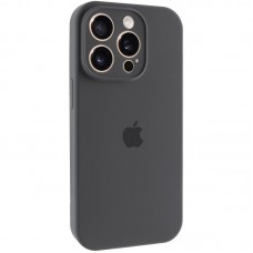 Чохол Silicone Case Full Camera Protective (AA) для Apple iPhone 15 Pro (6.1")  Сірий / Dark Gray - 00000066392_21