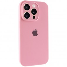 Чохол Silicone Case Full Camera Protective (AA) для Apple iPhone 15 Pro (6.1")  Рожевий / Light pink - 00000066392_19