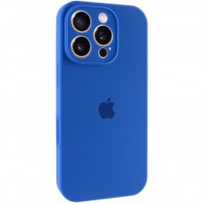Чохол Silicone Case Full Camera Protective (AA) для Apple iPhone 16 Pro Max (6.9")  Синій / Capri Blue - 00000074283_23