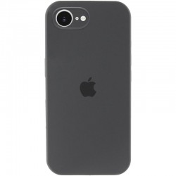 Чохол Silicone Case Full Camera Protective (AA) для Apple iPhone 16e (6.1")  Сірий / Dark Gray - 00000078764_21