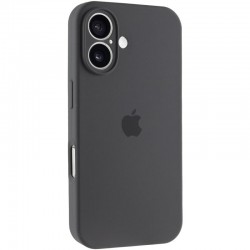 Чохол Silicone Case Full Camera Protective (AA) для Apple iPhone 17 (6.3")  Сірий / Dark Gray - 00000082641_21