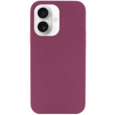 Чохол Silicone Case Full Protective (AA) NO LOGO для Apple iPhone 16 (6.1")  Бордовий / Plum - 00000072979_7