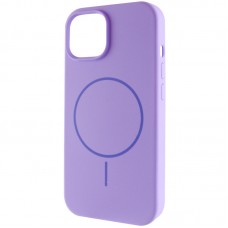 Чохол Silicone Case Full Protective (AA) NO LOGO with MagSafe для Apple iPhone 11 Pro Max (6.5")  Бузковий / Dasheen - 00000076444_25