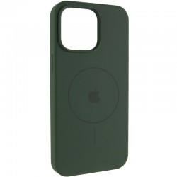 Чохол Silicone Case Full Protective (AA) V2 with MagSafe для Apple iPhone 14 (6.1")  Зелений / Cyprus Green - 00000080656_5