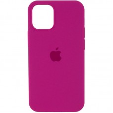 Чохол Silicone Case Full Protective (AA) для Apple iPhone 12 Pro Max (6.7")  Малиновий / Dragon Fruit - 00000038663_38