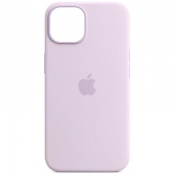 Чохол Silicone Case Full Protective (AA) для Apple iPhone 14 (6.1")  Бузковий / Lilac - 00000055728_103