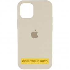Чохол Silicone Case Full Protective (AA) для Apple iPhone 16 (6.1")  Бежевий / Antique White - 00000072975_2