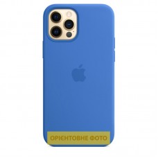 Чохол Silicone Case Full Protective (AA) для Apple iPhone 16 (6.1")  Синій / Capri Blue - 00000072975_90