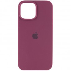 Чохол Silicone Case Full Protective (AA) для Apple iPhone 16 Plus (6.7")  Бордовий / Plum - 00000072976_11