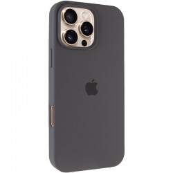 Чохол Silicone Case Full Protective (AA) для Apple iPhone 16 Pro (6.3")  Сірий / Dark Gray - 00000072977_82