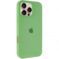 Чохол Silicone Case Full Protective (AA) для Apple iPhone 16 Pro Max (6.9")  М'ятний / Mint - 00000072978_56