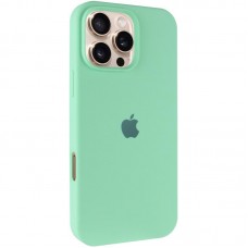 Чохол Silicone Case Full Protective (AA) для Apple iPhone 16 Pro Max (6.9")  Зелений / Pistachio - 00000072978_45