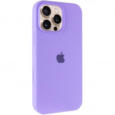 Чохол Silicone Case Full Protective (AA) для Apple iPhone 16 Pro Max (6.9")  Бузковий / Dasheen - 00000072978_98