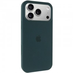 Чохол Silicone Case Full Protective (AA) для Apple iPhone 17 Pro (6.3")  Зелений / Forest green - 00000081610_19