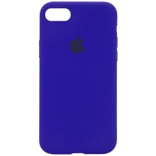Чохол Silicone Case Full Protective (AA) для Apple iPhone 6/6s (4.7")  Синій / Shiny blue - 00000035270_48
