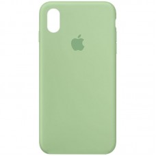 Чохол Silicone Case Full Protective (AA) для Apple iPhone XR (6.1")  Зелений / Pistachio - 00000034365_80