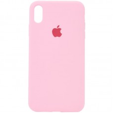 Чохол Silicone Case Full Protective (AA) для Apple iPhone XR (6.1")  Рожевий / Light pink - 00000034365_44