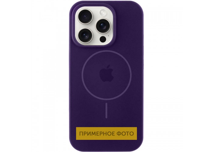 Чохол Silicone Case Full Protective (AA) with MagSafe для Apple iPhone 16 (6.1