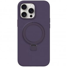 Чохол Silicone Case Full Protective NO LOGO with Ring для Apple iPhone 12 Pro / 12 (6.1")  Purple - 00000078479_6