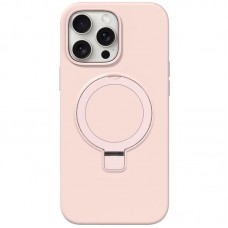 Чохол Silicone Case Full Protective NO LOGO with Ring для Apple iPhone 12 Pro / 12 (6.1")  Pink - 00000078479_5