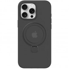 Чохол Silicone Case Full Protective with Ring для Apple iPhone 12 Pro / 12 (6.1")  Black - 00000078460_8