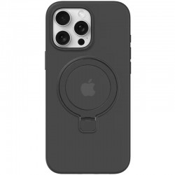Чохол Silicone Case Full Protective with Ring для Apple iPhone 12 Pro / 12 (6.1")  Black - 00000078460_8