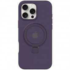 Чохол Silicone Case Full Protective with Ring для Apple iPhone 16 Pro Max (6.9")  Purple - 00000078473_5