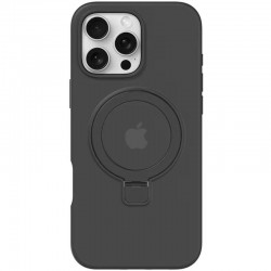 Чохол Silicone Case Full Protective with Ring для Apple iPhone 16 Pro Max (6.9")  Black - 00000078473_8