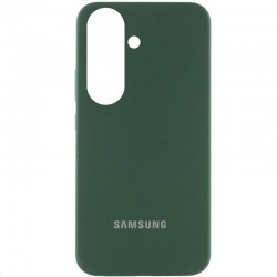 Чохол Silicone Cover Lakshmi (AAA) with Logo для Samsung Galaxy S26+  Зелений / Cyprus Green - 00000085594_5