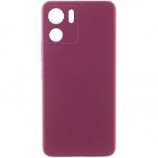 Чохол Silicone Cover Lakshmi Full Camera (AAA) для Motorola Edge 40  Бордовий / Plum - 00000066985_1