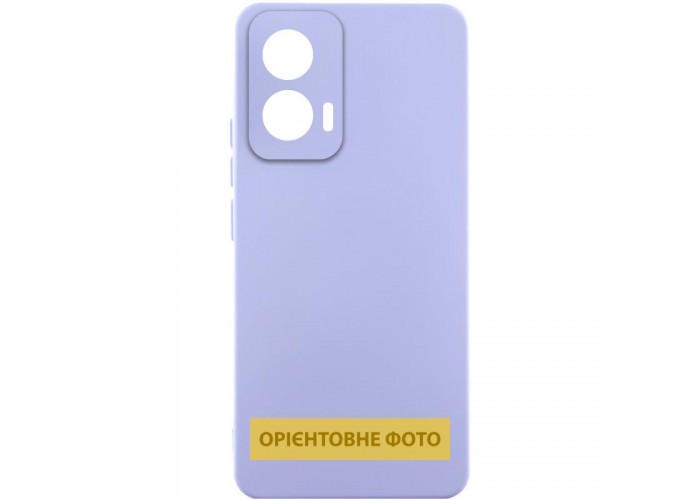 Чохол Silicone Cover Lakshmi Full Camera (AAA) для Motorola Moto G85