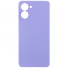 Чохол Silicone Cover Lakshmi Full Camera (AAA) для Realme C33  Бузковий / Dasheen - 00000066991_11
