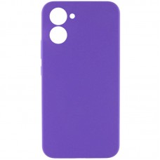 Чохол Silicone Cover Lakshmi Full Camera (AAA) для Realme C33  Фіолетовий / Amethyst - 00000066991_13