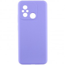 Чохол Silicone Cover Lakshmi Full Camera (AAA) для Xiaomi Redmi 12C  Бузковий / Dasheen - 00000064728_11