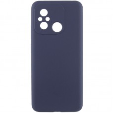 Чохол Silicone Cover Lakshmi Full Camera (AAA) для Xiaomi Redmi 12C  Темно-синій / Midnight blue - 00000064728_12