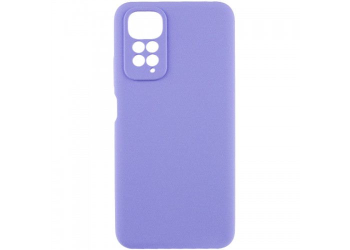 Чохол Silicone Cover Lakshmi Full Camera (AAA) для Xiaomi Redmi Note 11 (Global) / Note 11S