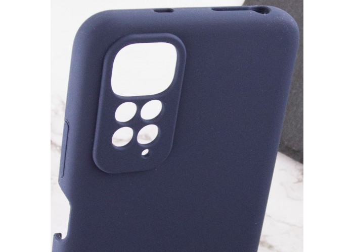 Чохол Silicone Cover Lakshmi Full Camera (AAA) для Xiaomi Redmi Note 11 (Global) / Note 11S