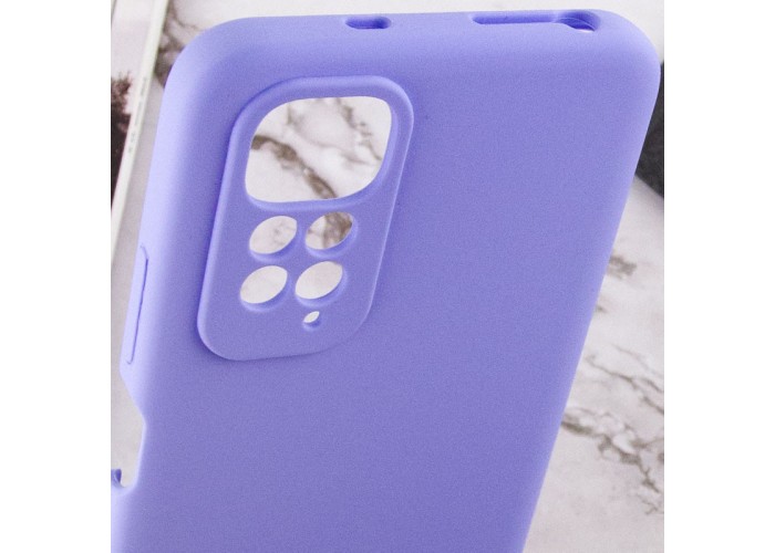 Чохол Silicone Cover Lakshmi Full Camera (AAA) для Xiaomi Redmi Note 11 (Global) / Note 11S