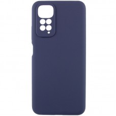 Чохол Silicone Cover Lakshmi Full Camera (AAA) для Xiaomi Redmi Note 11 (Global) / Note 11S  Темно-синій / Midnight blue - 00000064725_12