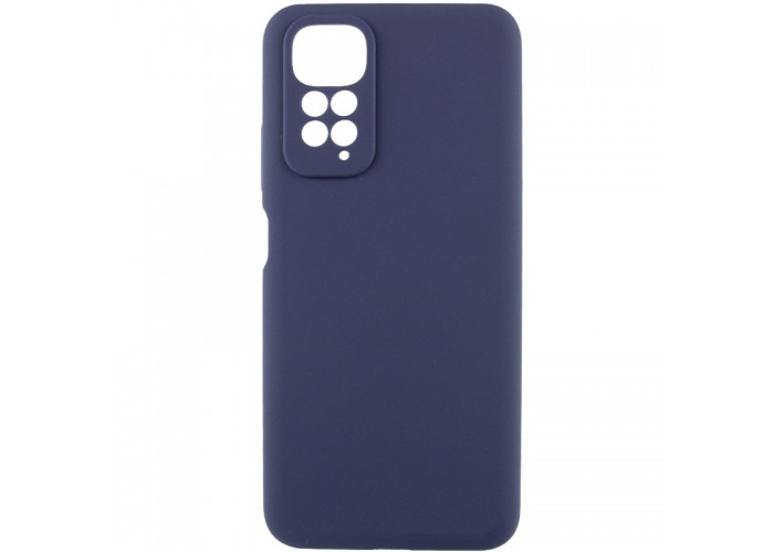 Чохол Silicone Cover Lakshmi Full Camera (AAA) для Xiaomi Redmi Note 11 (Global) / Note 11S