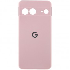 Чохол Silicone Cover Lakshmi Full Camera (AAA) with Logo для Google Pixel 7  Рожевий / Pink Sand - 00000072120_8